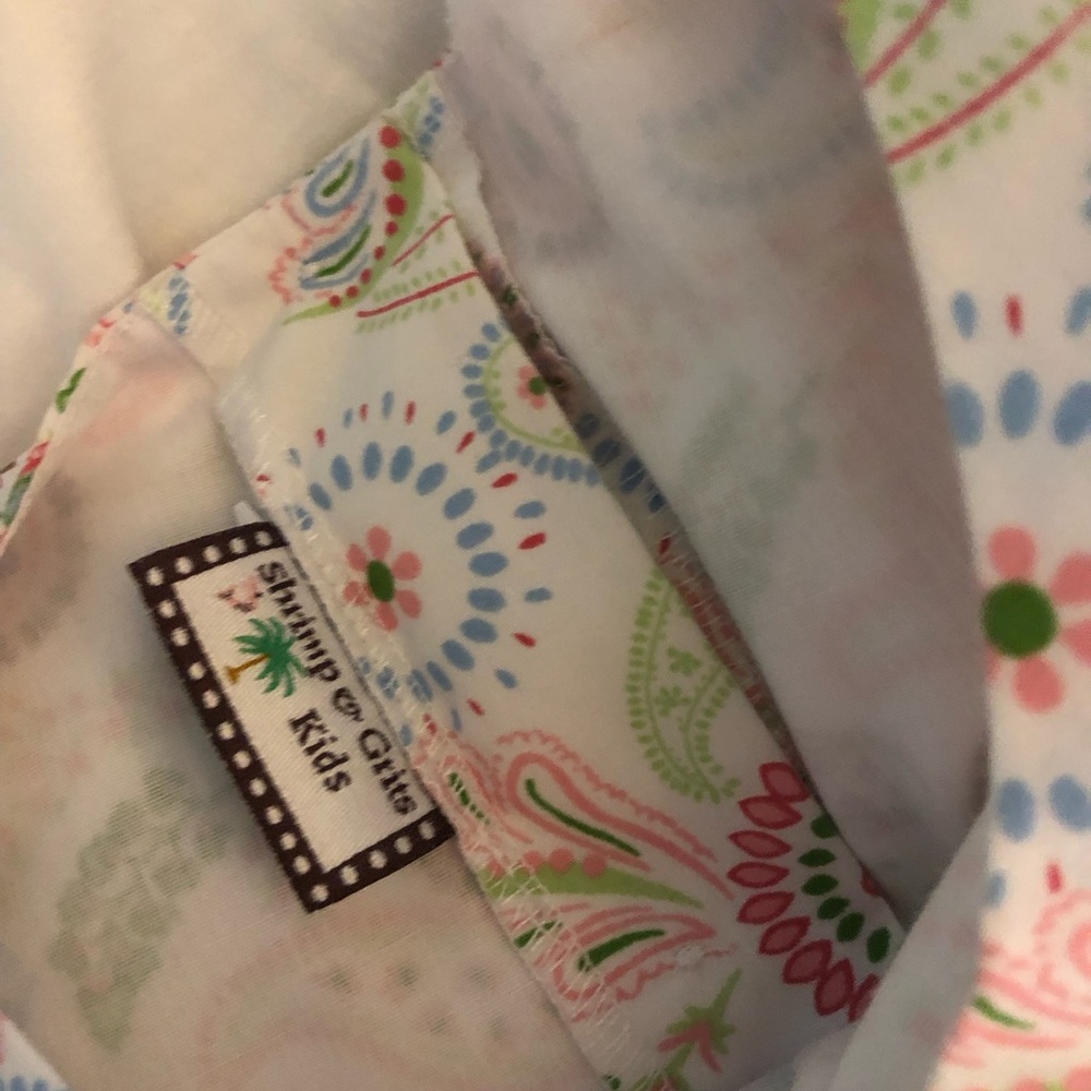 Shrimp and Grits kids Paisley shirt - Picture 3 of 3